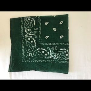 20x20 Green Rave Bandana